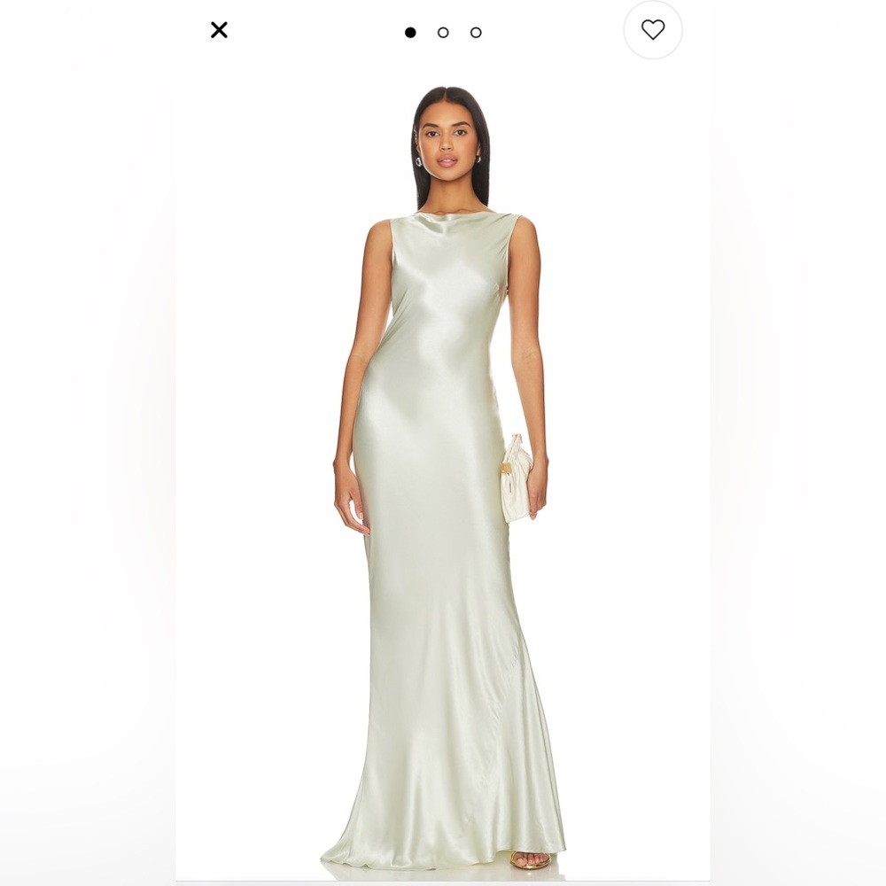 Stone cold Fox silk formal dress (great option for bridesmaid) - Picture 1 of 5